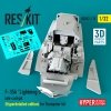 RESKIT RSU32-0110 F-35A Lightning II late cockpit (Hyperdetailed edition) for Trumpeter kit (3D Printed) 1/32